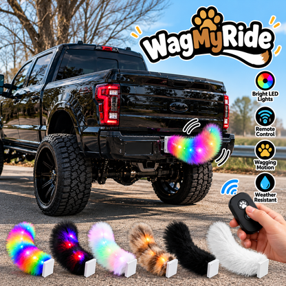 WagMyRide™ – Remote-Controlled Wagging Tail